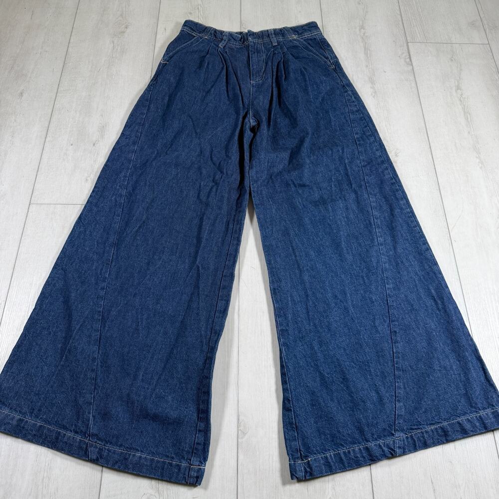 NWT We The Free Women's 26 Equinox Cotton Trouser Jeans Ritual Blue